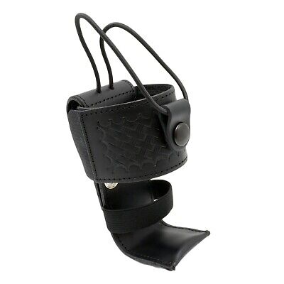 Perfect Fit Basketweave Adjustable Universal Radio Holder Leather USA Made • 18.72£
