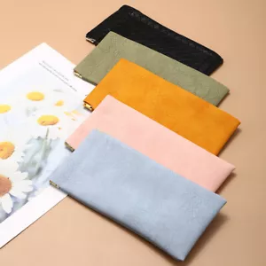 PU Leather Glasses Case Spectacle Case Sunglasses Storage Bag Protective Cover - Picture 1 of 15