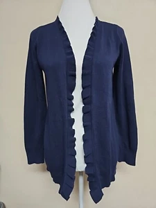 NWT CHILDREN'S PLACE Girl's Cardigan Sweater Open Front Long Sleeve Navy.Size XL - Picture 1 of 14