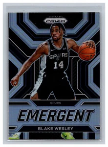 2022-23 Panini Prizm #30 Blake Wesley Emergent Prizms Silver - Bild 1 von 2