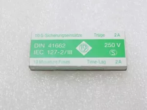 10x Fusible FSP 250V 2A 5x20 mm - Imagen 1 de 3
