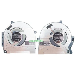 New HP Envy 17-CH 17-CH0003CA 17M-CH 17M-CH0013DX TPN-W148 CPU GPU Cooling Fan - Picture 1 of 5