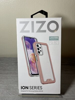 Чехол ZIZO ION серии Galaxy A23 5G с закаленным стеклом — розовое золото - Изображение 1 из 2