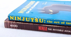 Ninjutsu Two Book Lot, Vintage Paperbacks - Picture 1 of 3