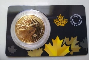 2017 Canada $200 Gold 1 oz. ELK IN ASSAY- CALL OF THE WILD SERIES - .99999 FINE - Picture 1 of 2