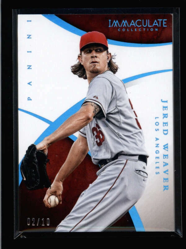 Jered Weaver 2015 impecable #65 azul zafiro paralelo #02/10 (raro) az9655 Foto 1 de 1