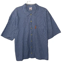 Disney Men's Blue Button Down Shirt Size XXL - Picture 1 of 2