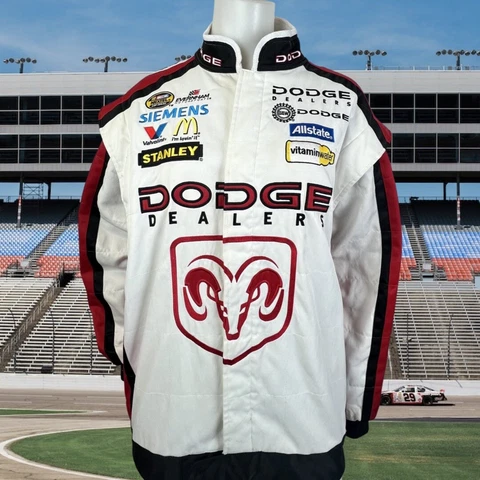 Kasey Kahne #9 Jacket Dodge Dealers Chase Authentics Size XL Embroidered Patches Cover