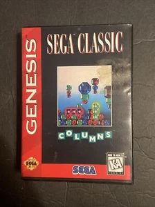 Sega Genesis Columns Tested Classic Fun Case And Manual CIB 🔥 Sega - Bild 1 von 3