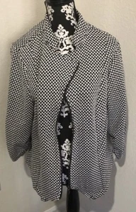 TORRID Karierter Blazer Jacke Full Zip Größe 3X - Bild 1 von 3