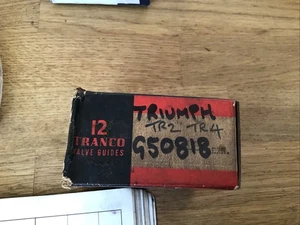 Triumph TR2/3/4 , 4 Exhaust Valve Guides 1953/67 - Picture 1 of 3