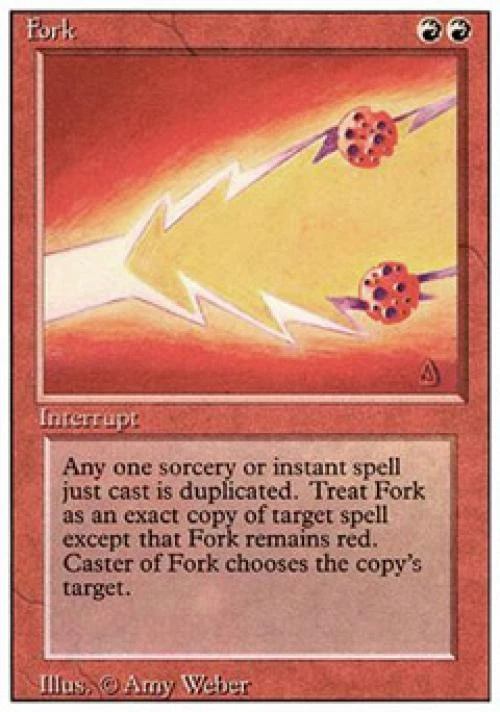 Fork - Medium Play MTG Revised - Image 1 of 1