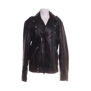 ASOS, Bikerjacke, Herren, Größe: M, Schwarz, Leder/Polyester, Einfarbig #1j0 - Bild 1 von 5