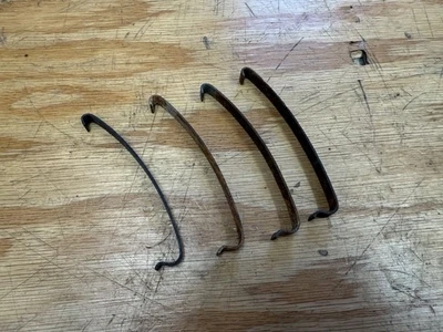 Land Rover Series II IIA 2 2A Smiths clipes de tampa de aquecedor redondo CONJUNTO DE 4 - Imagem 1 de 2