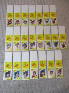 1982 Topps Squirt Baseball Cards with Tabs (Complete 22 Card Set) - Picture 1 of 21