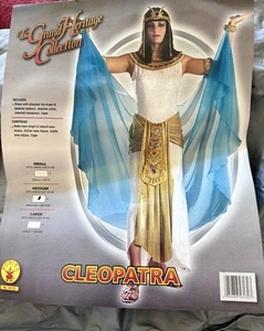 Rubíes Cleopatra Gran Herencia Halloween Disfraz Completo Mediano 10-14 Talla NUEVO - Imagen 1 de 14