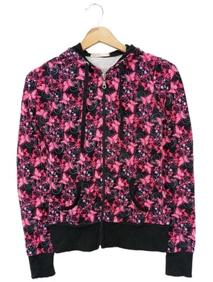 FISHBONE Sudadera con capucha Mujeres Sudadera Talla EU 34 negro-rosa - Imagen 1 de 4