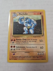 1999 Classic - Base Set Machoke Uncommon 34/102 TCG Pokemon Card - Picture 1 of 2