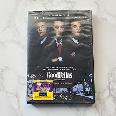 GoodFellas NEW Sealed DVD 1990 Ray Liotta, Robert De Niro, Joe Pesci, Scorsese Foto 1 de 4