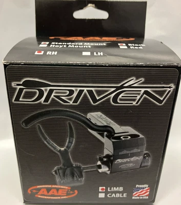 AAE Limb Driven Fall Drop Away Arrow Rest Black RH - Image 1 of 4