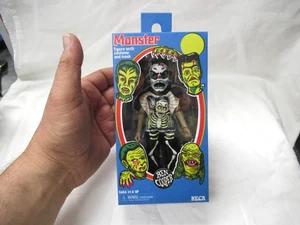 Figura de acción monstruo Neca Ben Cooper sin usar, en caja con disfraz y máscara serie 1 esqueleto - Imagen 1 de 7