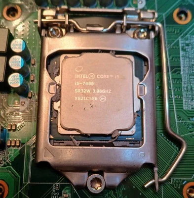 Intel  I5-7400 and motherboard COMBO in Thinkcentre case with PSU - Image 1 of 4