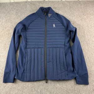 Adidas Jacke Herren Small Blau Frost Guard Duck Down Golf Full Zip - Bild 1 von 10