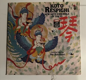 Sho Fukumori Koto Respighi New Koto Ensemble Of Tokyo 1981 Angel - Picture 1 of 2