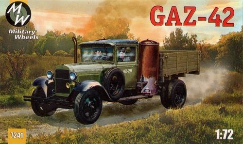 Military Wheels MW7241 - 1:72 GAZ-42 Soviet Camion - Nuovo - Immagine 1 di 1
