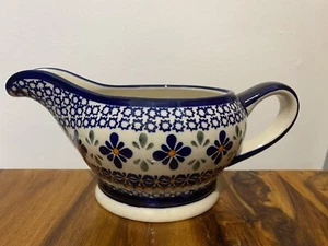 Gravy boat Handmade Polish pottery Boleslawiec - Picture 1 of 3