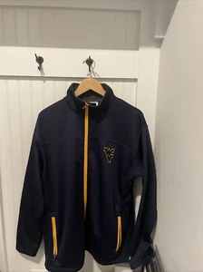 Champion West Virginia University Zip Jacket - Navy Blue - Excellent Condition! - Picture 1 of 7