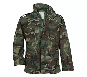 M-65 GIACCA DA CAMPO CON FODERA - WOODLAND MIME 2X ROTHCO 7992 - Foto 1 di 2