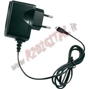 CARICABATTERIE UNIVERSALE 5V 1A da RETE CASA MICRO USB CELLULARE NAVIGATORE HTC - Picture 1 of 1