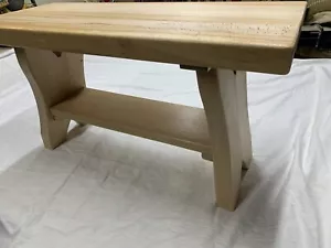Hand Made Solid Reclaimed Hard Wood Beech coffee table - Picture 1 of 5