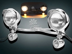 Passing Signals Light Bar For Suzuki Boulevard Intruder Volusia Marauder Savage - Picture 1 of 1