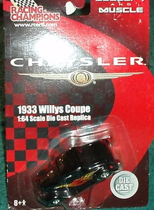 ERTL/RC2 1933 WILLYS COUPE 1/64 BLACK - Picture 1 of 4
