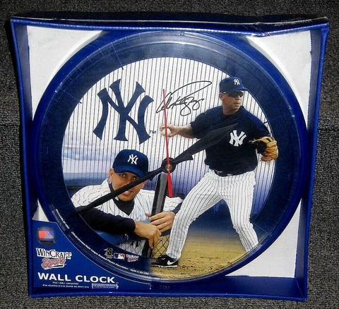 2007 ALEX RODRIGUEZ NEW YORK YANKEES UNOPENED WINCRAFT SPORTS WALL CLOCK MINT Cover