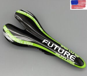Full Carbon MTB Road Bike Racing Oval Rails Saddle Bicycle Hollow Seat 270*123mm