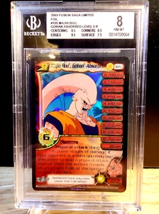 DBZ CCG DRAGON BALL Z MAJIN BUU GOHAN ABSORBED LV5 #105 LIMITED FOIL BGS 8 NM-MT - Picture 1 of 2