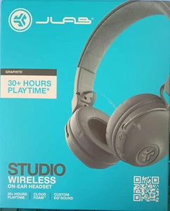 JLab Studio Wireless Bluetooth On-Ear Headphones - Picture 1 of 2