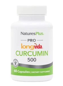 NATURES PLUS | Pro Long VIda Curcumin Supplement 500mg, (60 Caps) | "exp 06/28" - Picture 1 of 2
