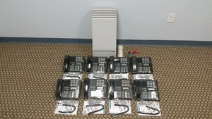 Paquete de sistema telefónico de oficina Nortel MICS 8 M7310 4 líneas identificador de llamadas - Imagen 1 de 6