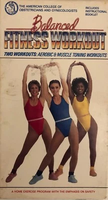 VHS: Ausgewogen Fitness Workout Dr. Kunst Ulene Kein Booklet Tested Rare - Bild 1 von 4