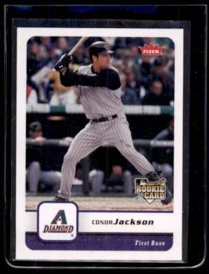2006 Fleer #422 Conor Jackson (RC) - Image 1 of 2
