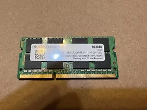MUSHKIN 8GB 204-PIN DDR3 SO-DIMM 992038 DDR3L 1600MHZ E2-6(4) - Picture 1 of 4