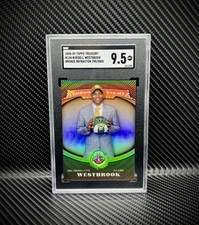 2008-09 TOPPS TREASURY RUSSELL WESTBROOK BRONZE REFRACTOR /2008 SGC 9.5