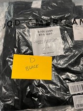 Good American black Rugged  jeans size EUR 26 US size 36  (D) New W/tags