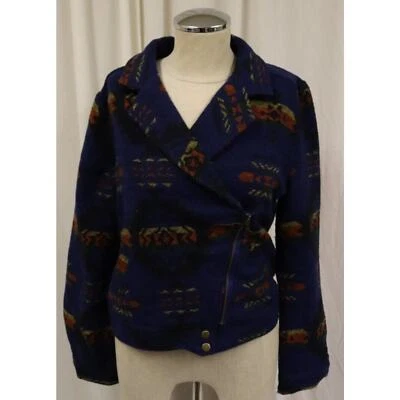 Blu Pepper Jacket Sweater Large Aztec/Tribal Pattern (66) Foto 1 de 4