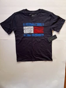 Tommy Hilfinger Size 7 Blue shirt boys NWT - Picture 1 of 2