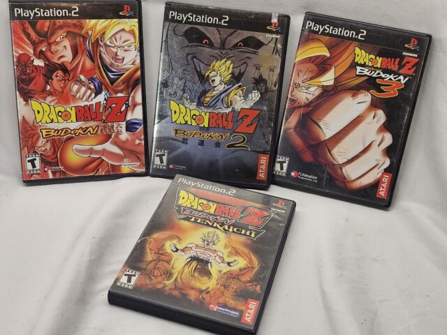 RARE Dragon Ball Z Budokai Tenkaichi 3 Sony PlayStation PS2 VIDEO GAME FREE  SHIP 742725275577